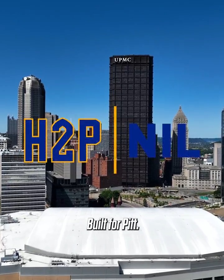 Introducing H2P NIL 🔵🟡 Built for Pitt. Built for Pittsburgh.