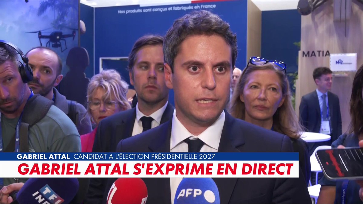 Eurosatory : Gabriel Attal plaide pour la construction d’un Dôme de fer en Europe Toute l'info est à retrouver sur
