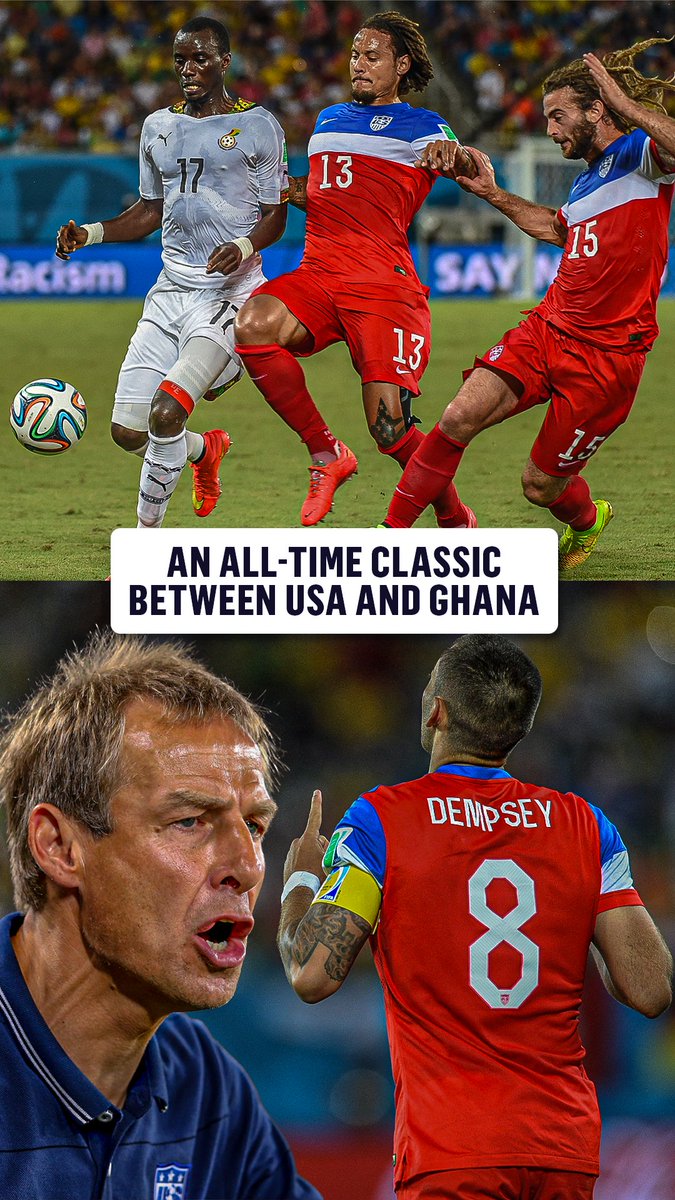 On this day in 2014: After back-to-back FIFA World Cup losses against Ghana, the US bested their rivals
