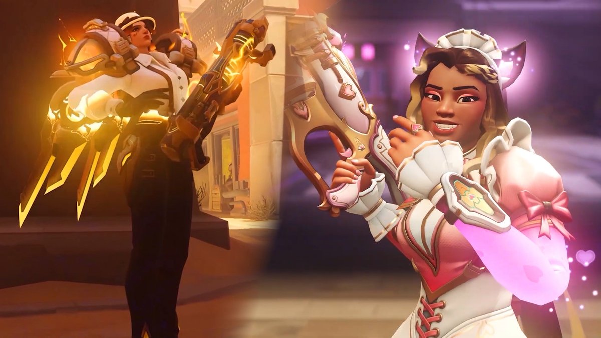New #Overwatch Skin Tier 'Ultra' In-Game Look 💫 The new Overwatch skin tier 'Ultra' is a lower tier than Mythic skins and features special effects for kills and skins. However, it appears that Pharah skins will not be released this time 🌟