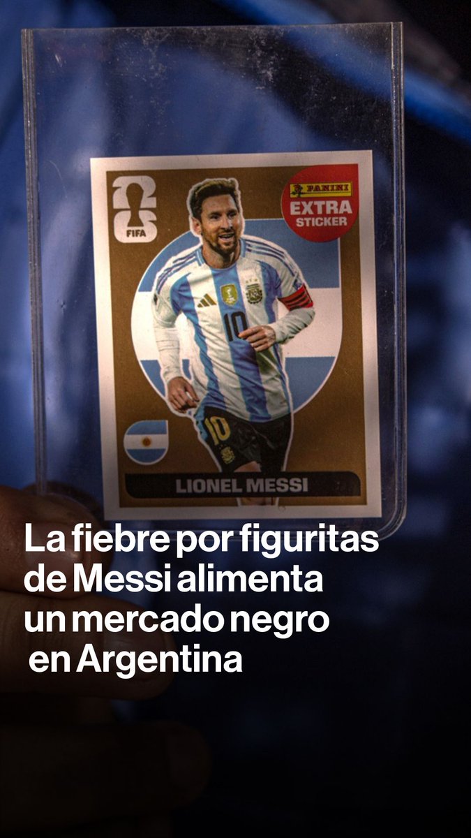 Mientras Lionel Messi disputa su último Mundial, en Argentina se vive otra obsesión: conseguir su rarísima figurita dorada de Panini. La fiebre ha disparado los precios y moviliza a miles de fanáticos. Manuela Tobías explica