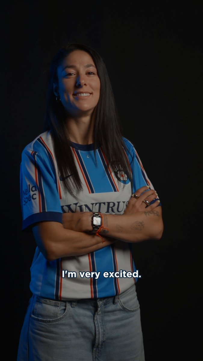 From Barcelona to Manchester to Chicago. Leila on beginning a new chapter with the Stars. ✨