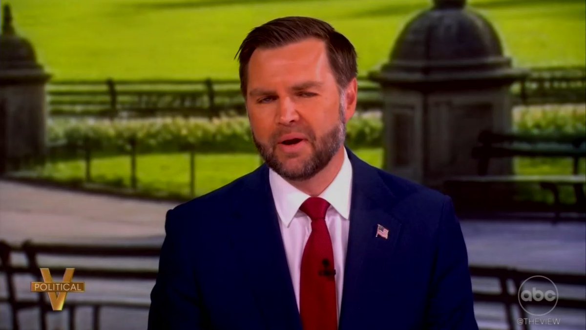 Host: Trump just said he loves the inflation. Vance: What he said is that he loves the fact that the inflation is gonna come down when this war is over Host: That's not what he said.