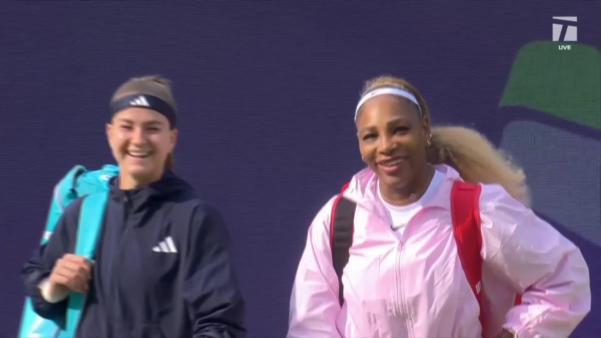 Serena is BACK in Berlin after a winning start to her doubles return 🔥 Stream Serena Williams' doubles now ▶️