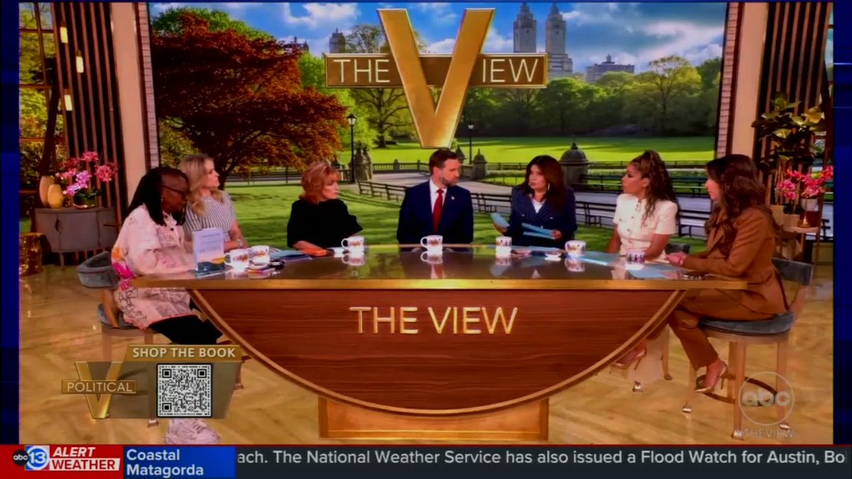 Host: Over 50 people have died in ICE custody. There are thousands of children being held in places like Dilley Detention Center. I would urge you as a Christian and as a father to visit those detention centers and make sure that the conditions are up to the values that we hold in this country. Vance: You guys have thrown a lot at me and I see we've got 30 seconds left here... Host: You are the vice president. You can go long