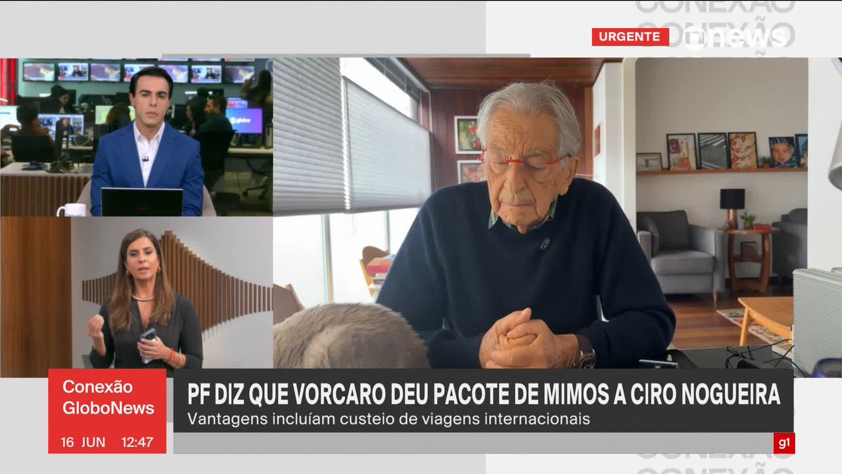 PF diz que Vorcaro custeava vantagens indevidas, como viagens internacionais, a Ciro Nogueira. A apuração é de Márcio Falcão, da TV Globo. ➡ Assista à #GloboNews ao vivo: #ConexãoGloboNews