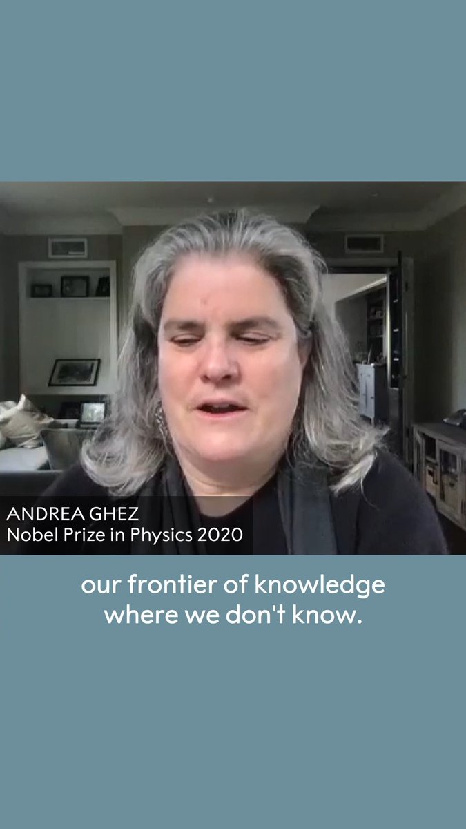 “Understanding how to deal with things that are messy is so fundamental to research.” Physics laureate Andrea Ghez on how the path to discovery is often tough and messy.