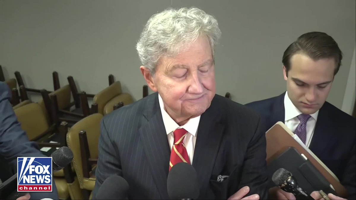 "Unless you were homeschooled by a day drinker, no one's confident that Iran is going to do anything." Sen. John Kennedy gives his blunt assessment about how he thinks Iran will behave after the Trump administration's new agreement with the regime. The Louisiana senator says it's impossible to know what the Islamic Republic's next move will be as the U.S. tries to curb its nuclear ambitions.