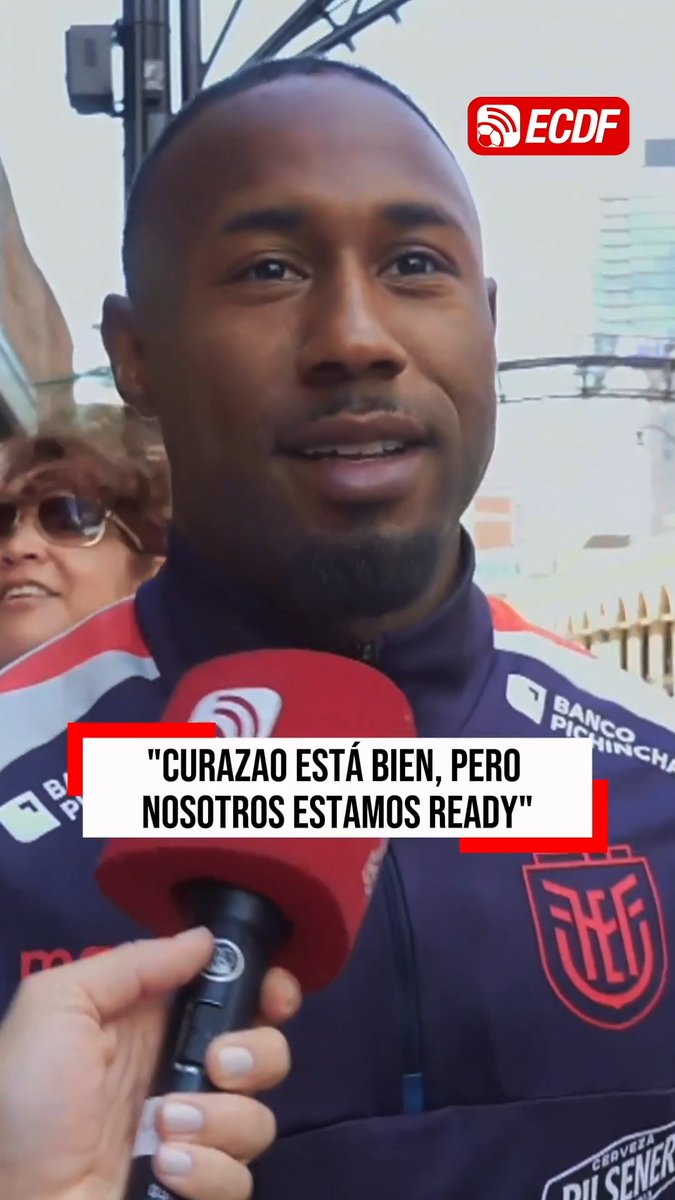 "CURAZAO ESTÁ BIEN, PERO NOSOTROS ESTAMOS READY" 🇪🇨🔥 John Yeboah Zamora habló sobre el ánimo de Ecuador y Curazao. Siempre con una sonrisa. 🫂 #UIOxECDF 📲 Mira el programa: