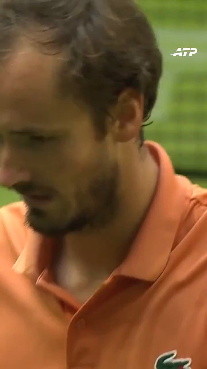 annnd breathe 😅 This is Daniil Medvedev is nutshell! TERRA WORTMANN OPEN | #TWO26