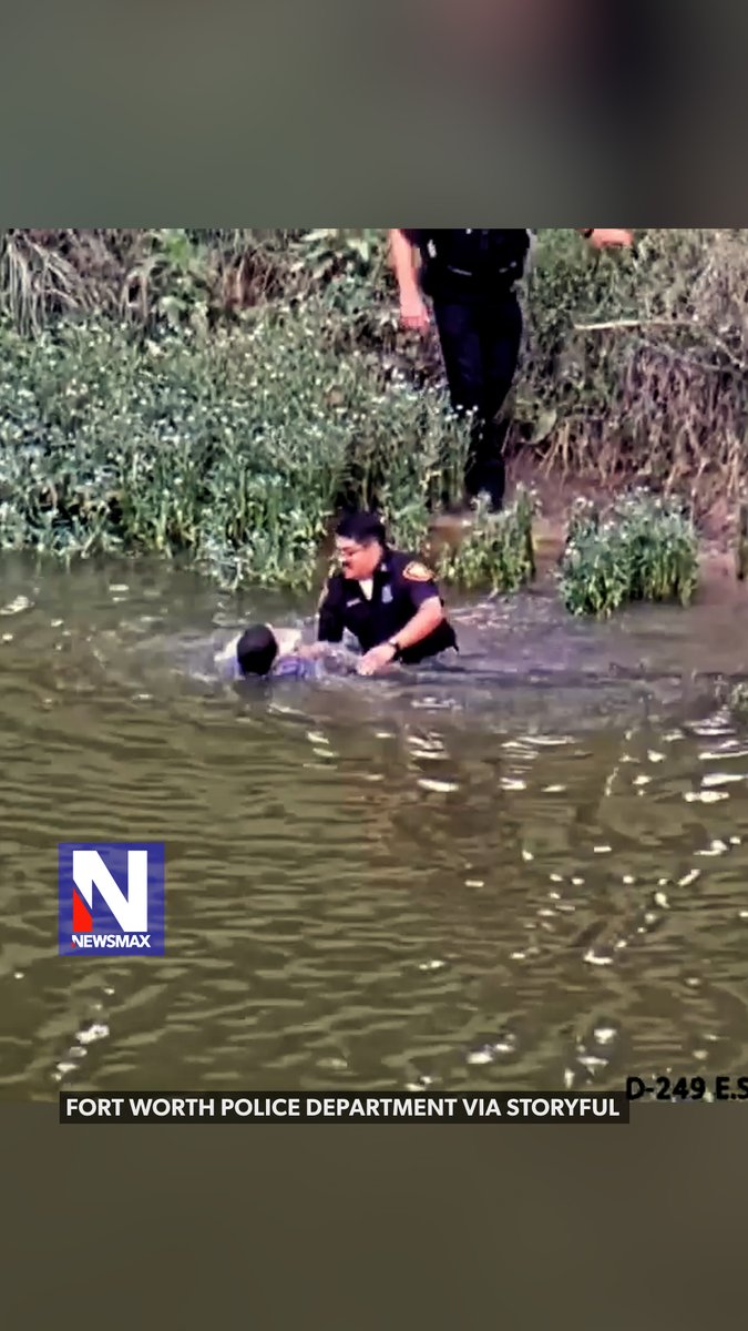 SECONDS MATTER: Police raced to save a child from a river in Fort Worth, Texas, on Friday after the child was reported missing near Dream Park. “Without hesitation, one of our officers entered the water and safely brought the child to shore before the situation could become even more dangerous,” the Fort Worth Police Department said.