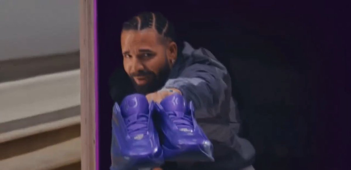 Drake shades Anthony Edwards in Nike's latest ad for the KD 19 👀 "Hey Ant-man, can you drop your purple shoes? Said 4 kids in Minnesota" 😳