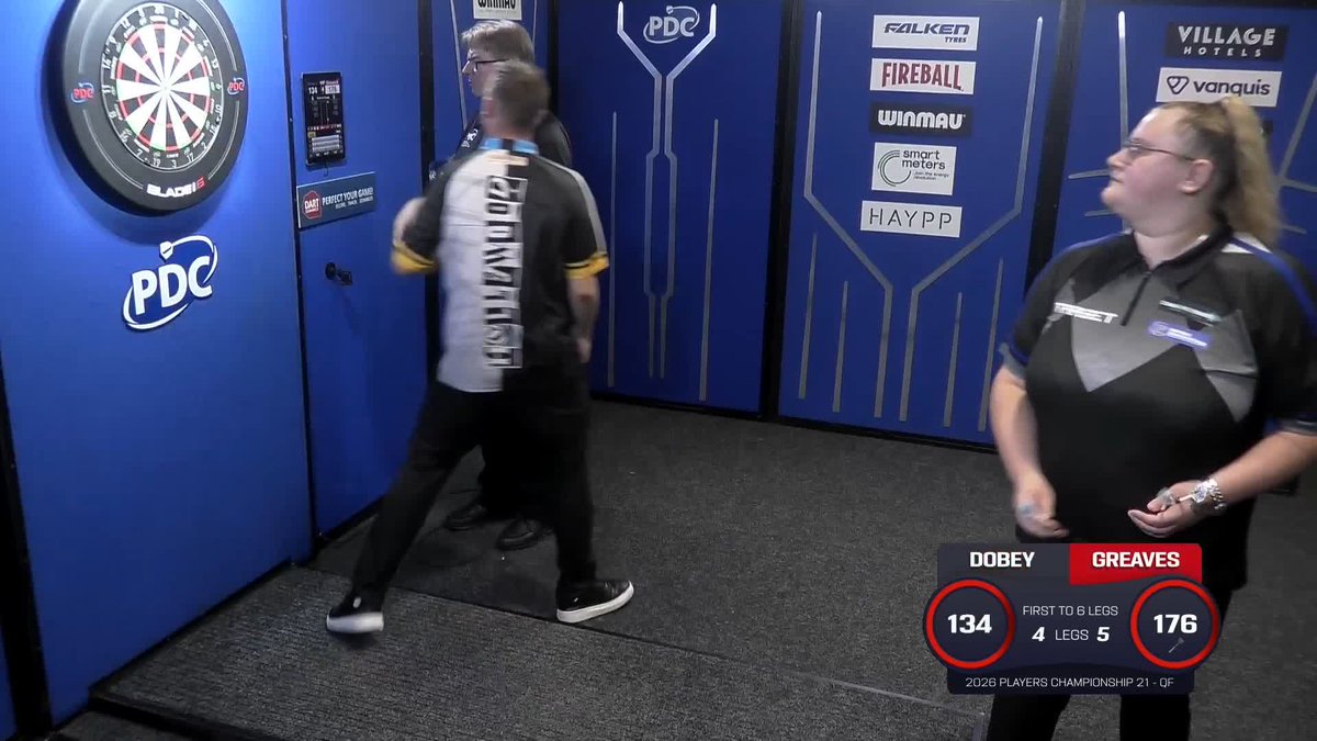 GREAVES INTO THE SEMIS! Beau Greaves is through to the #PC21 semi-finals, as Beau and Arrow averages just shy of 106 in a 6-4 victory over Chris Dobey! 📋 #PC21
