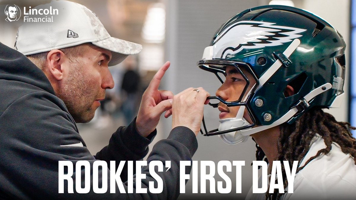Take a look at the rookies' first day in Philly on this week's episode of All-Access. Lincoln Financial | #FlyEaglesFly