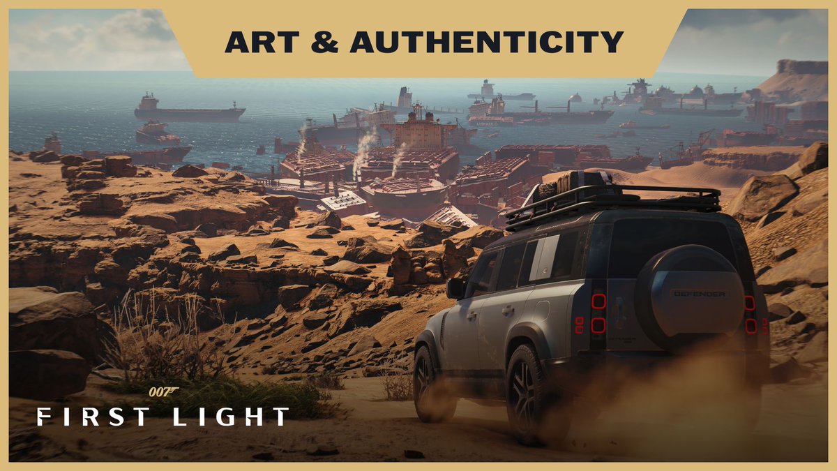 Crafting an authentic experience is key to capturing the world of James Bond as he returns to gaming for the first time in over a decade. Watch as Franchise Art Director Rasmus Poulsen, Senior Licensing Producer Theuns Smit, and our partners at Land Rover share more information about the world we built in 007 First Light. GET NOW and #EarnTheNumber #007FirstLight
