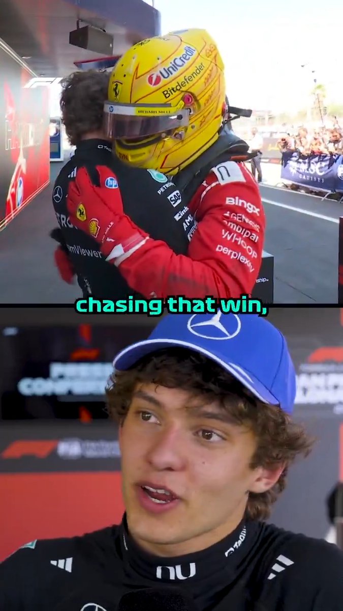 Humility beyond his years 👏 Hear what Kimi Antonelli had to say in the immediate aftermath of his unfortunate DNF in Barcelona 🗣️ #F1 #BarcelonaGP
