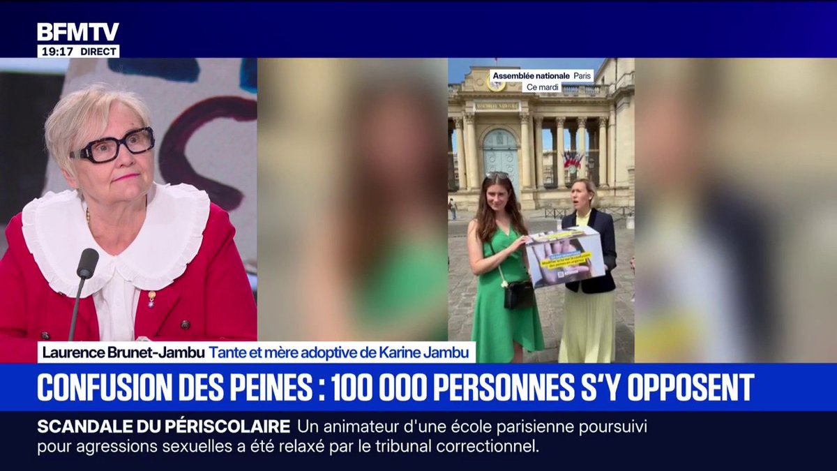 Une pétition contre la confusion des peines pour les pédocriminels lancée par Karine Brunet-Jambu, victime de viols dans son enfance, récolte plus de 150.000 signatures