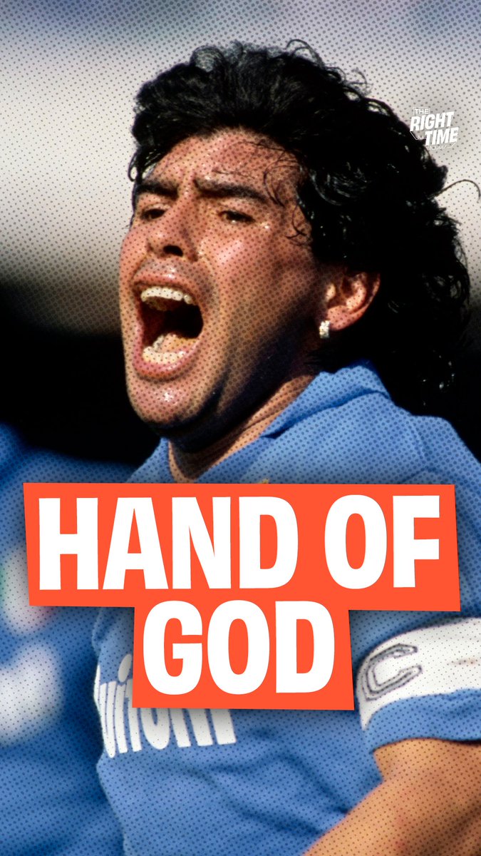 We still can’t believe Maradona got away with the “Hand of God” goal “It is an all-time moment of cheating.”