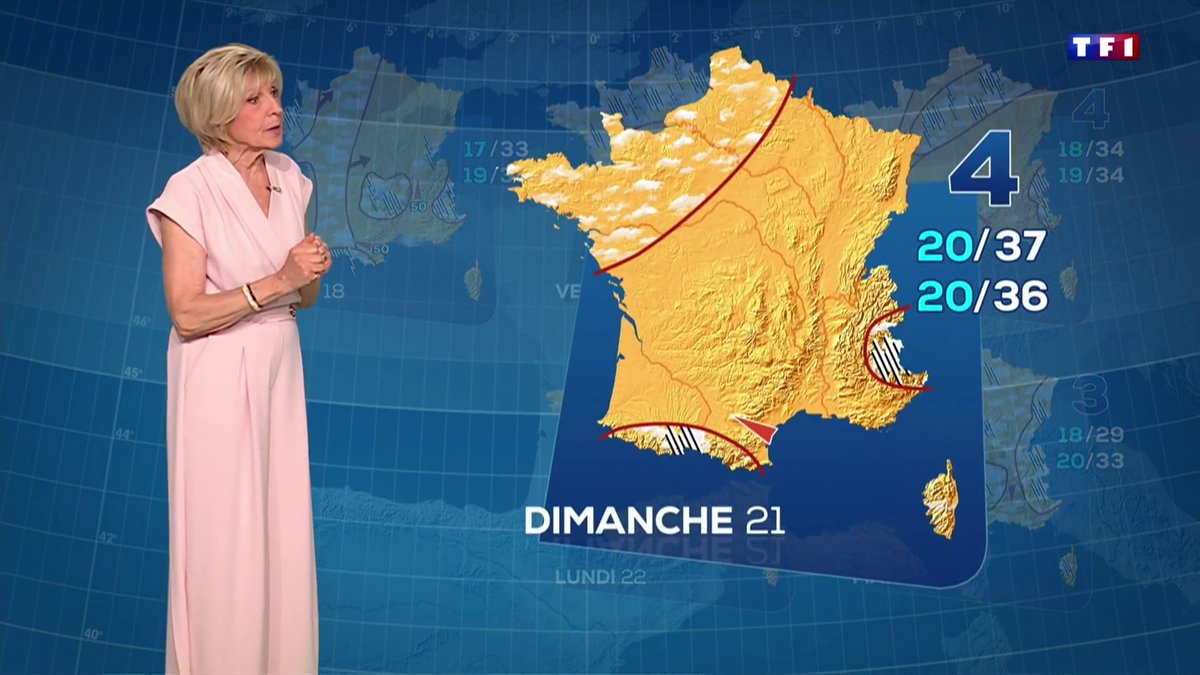 🌡️ "On entre dans une séquence caniculaire" 📺 "Des pointes à 40°C" : les dernières prévisions sur la vague de chaleur qui va toucher la France avec Évelyne Dhéliat