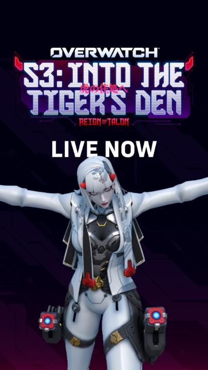 Season 3: Into the Tiger’s Den is now officially LIVE 🎉 Play as Shion, battle through Neon Junction, and more when you hop in-game starting today!
