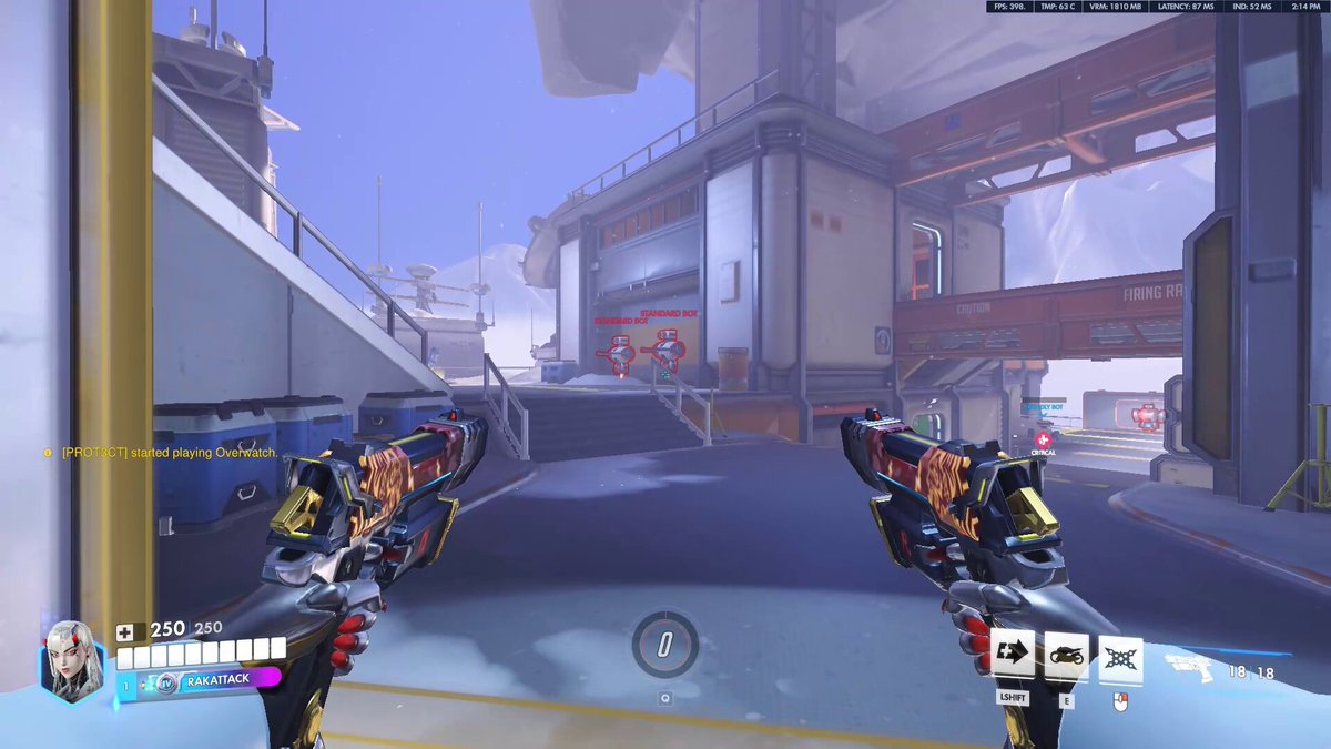 Damage numbers for practice range LETS GOO