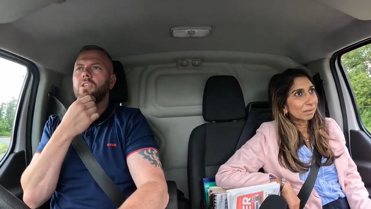 Great to have Suella Braverman in the van to chat about our new Women &amp; Motherhood Protection Act. Reform will go further than any party ever has to protect women in the workplace.