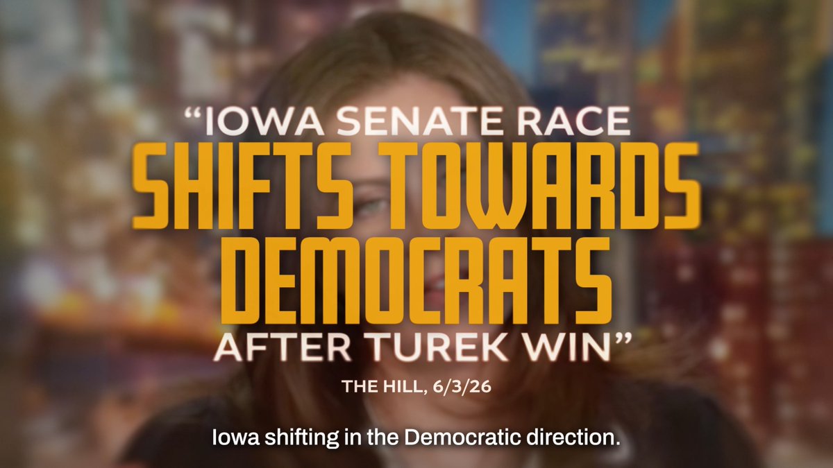 Iowa is ready for change. Together, we’re going to win this race and flip this seat.
