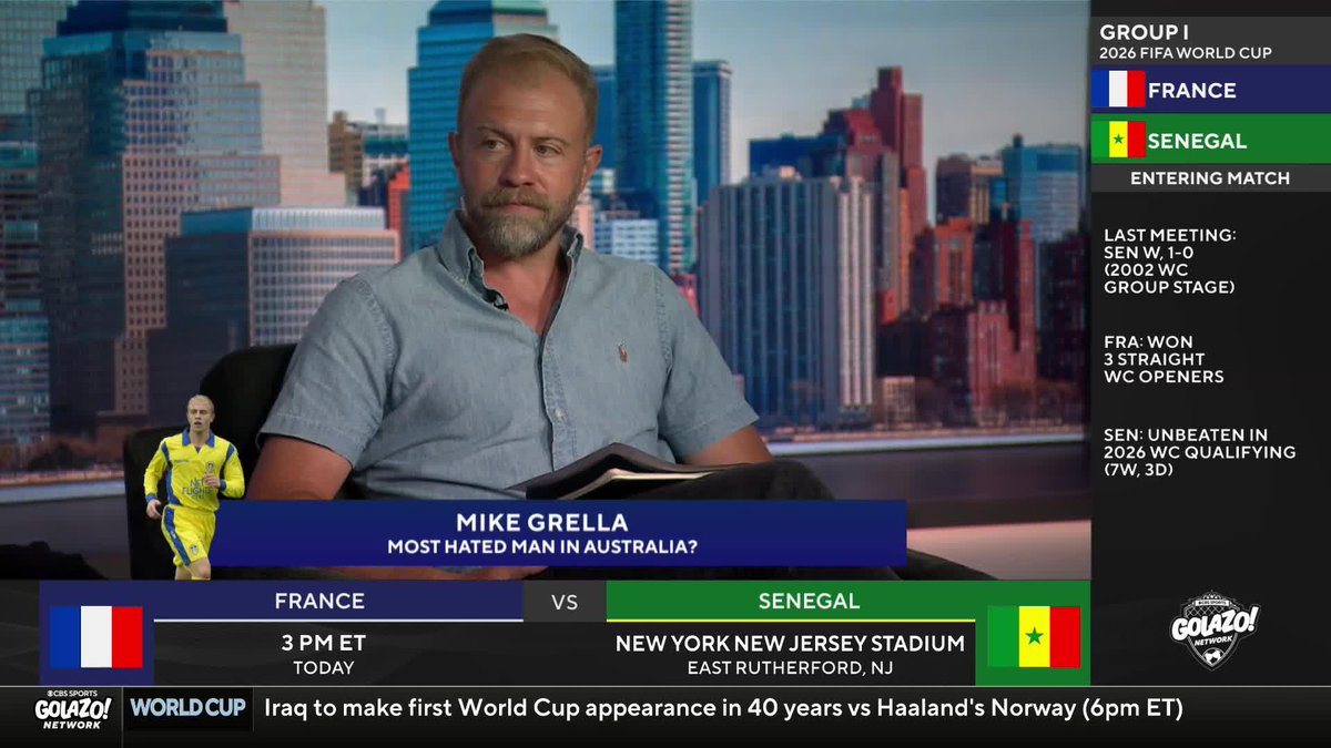 "If they do something in this tournament, they should make a statue of me in Australia." Mike Grella is looking for credit for unifying the Australia squad ahead of the World Cup 🤣