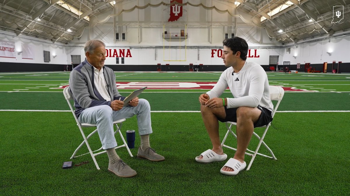 Talking to Josh Hoover, a QB from Heath, TX. 🎥
