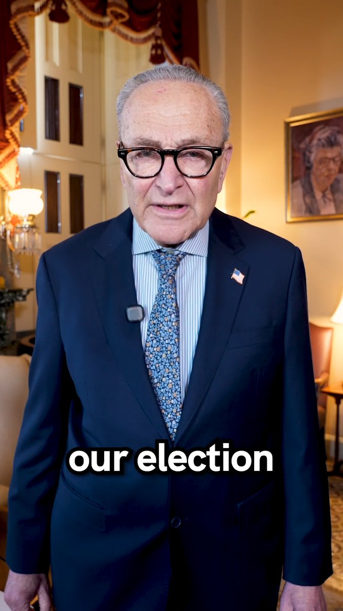 As Trump gears up to steal the 2026 elections, Senate Democrats Election Protection Task Force is working hard to counter his interference efforts and protect free and fair elections. We won't let Trump discount the votes of the American people.