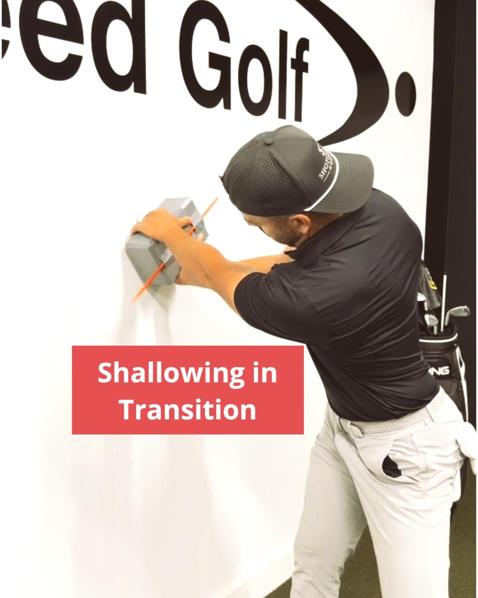 You might be one tweak away from shallowing the club in transition. The Blue Brick will tell you the truth on every swing. Check it out here 🔗