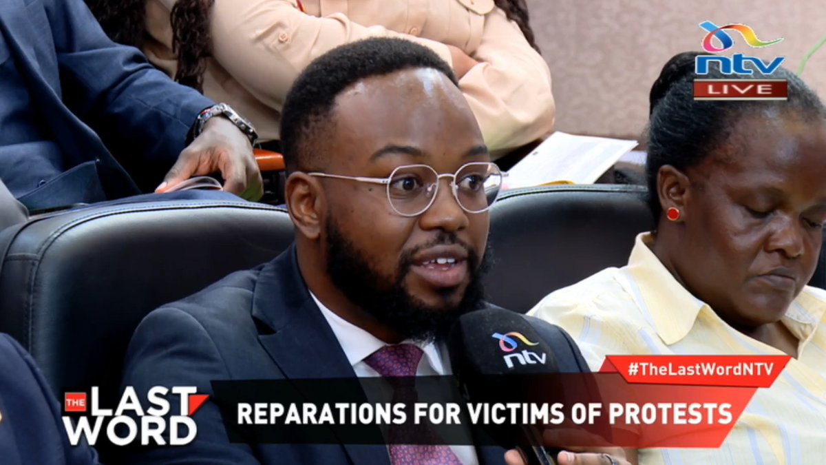Advocate James WaNjeri: It's almost like the government is saying we will shoot you, break your bones, kill you and pay you. Nobody will be held responsible. #TheLastWordNTV James Smart