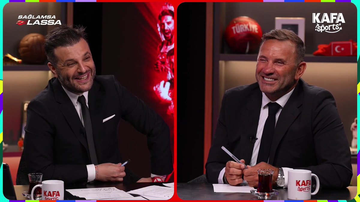 Okan Buruk: "Şampiyonlar Ligi'nde bir Galatasaray - Real Madrid eşleşmesi güzel olur. Bu defa ben şey yapabilirim. 😉"