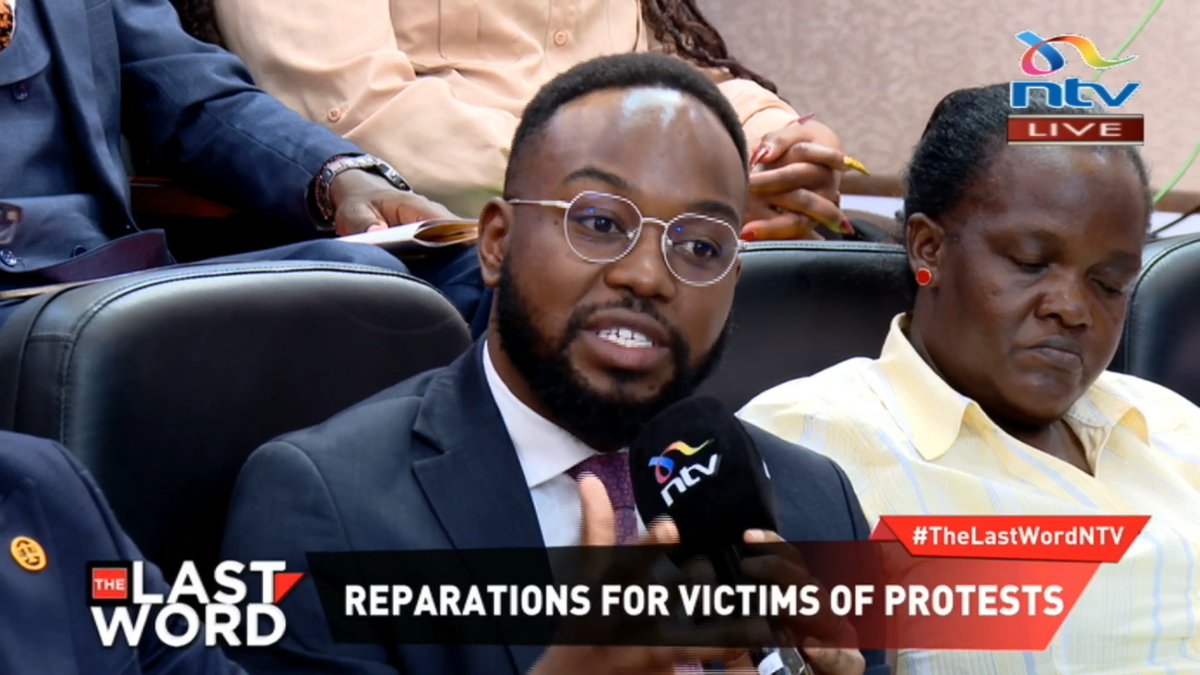 'If a goon hits you on the head and you die, are we going to treat you as a protest victim?' It appears that the government/police have introduced goons to evade accountability ~ Advocate James WaNjeri. #TheLastWordNTV James Smart