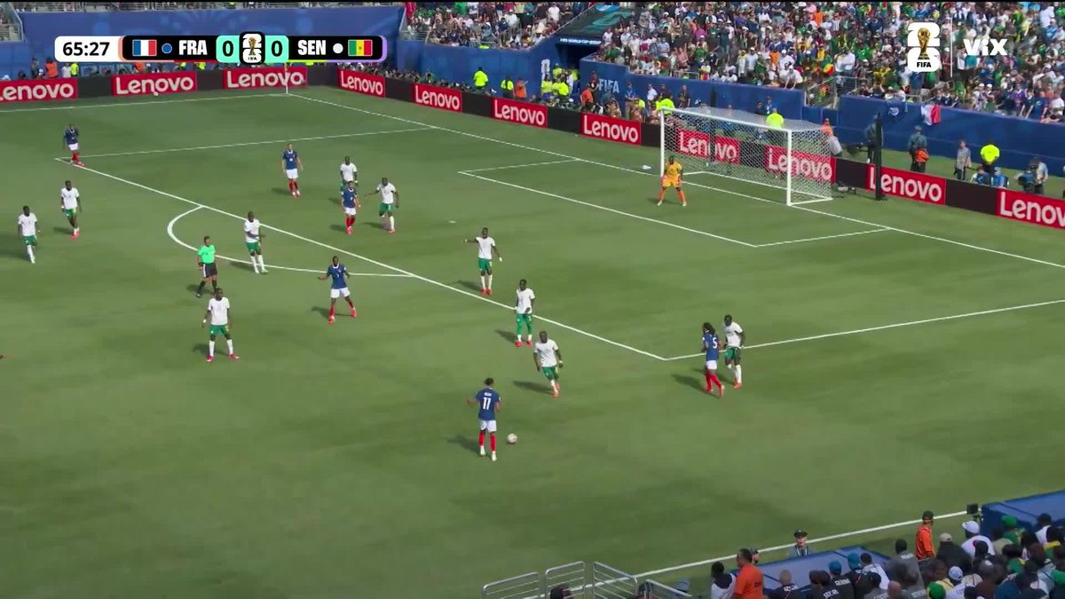 Gol de Mbappé pero el pase de Olise valió el boleto:
