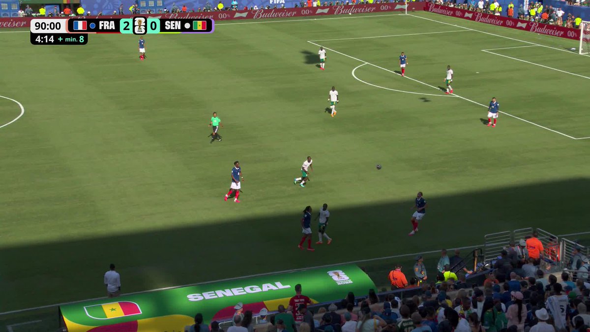 Mbaye with a brilliant finish 🇸🇳🔥