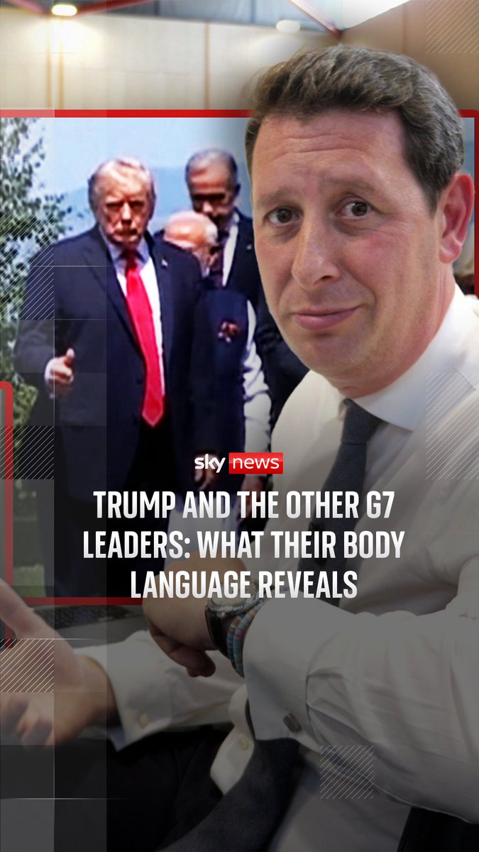 Donald Trump and other G7 leaders: What does their body language reveal? Our Europe correspondent Alistair Bunkall analyses the body language of the leaders who attended the G7 summit in France and how they behave around the U.S. president