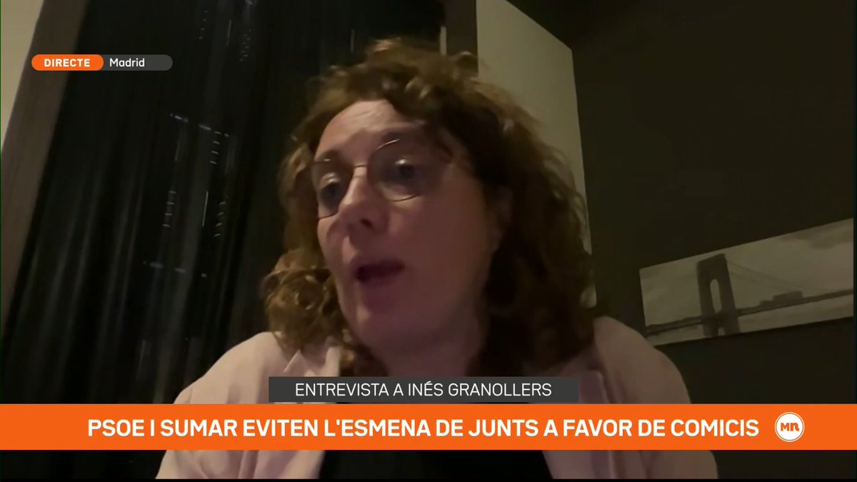 "No donem res per acabat, però la gent vol saber si ens trobem davant una Gürtel del PSOE." Inés Granollers, diputada d'ERC a Madrid, aposta per intentar tancar totes les carpetes pendents amb el govern espanyol