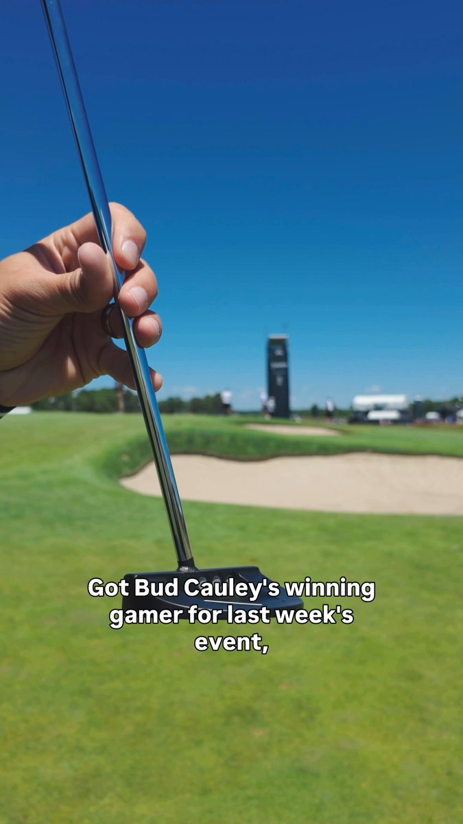 Dialing in his alignment and feel. More on Bud Cauley's GoLo 7 tour prototype he trusted to capture his first PGA Tour victory.
