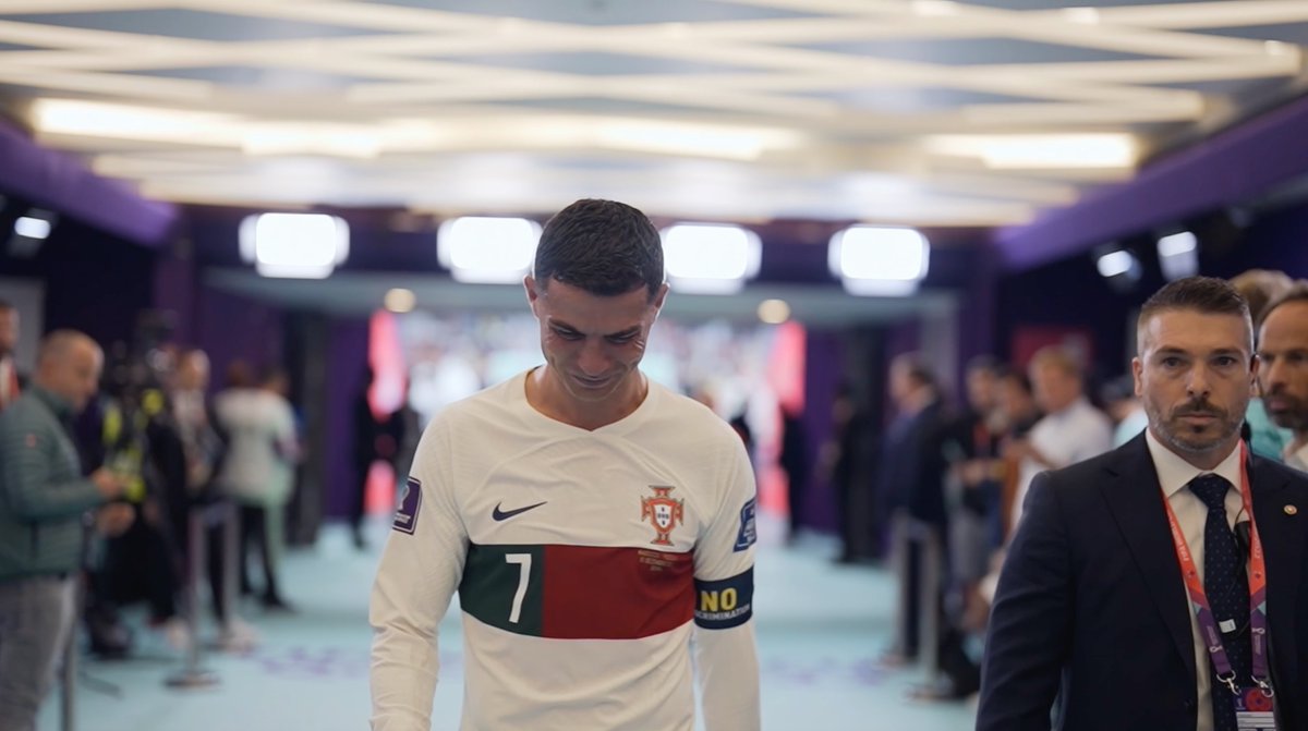Never forget when Morocco, down to 10 men, eliminated Cristiano Ronaldo and Portugal to become the first — and still only — African nation to reach a FIFA World Cup semi-final. One of the greatest World Cup runs in history back in 2022. 🇲🇦👏 📺 Captains of the World on Netflix
