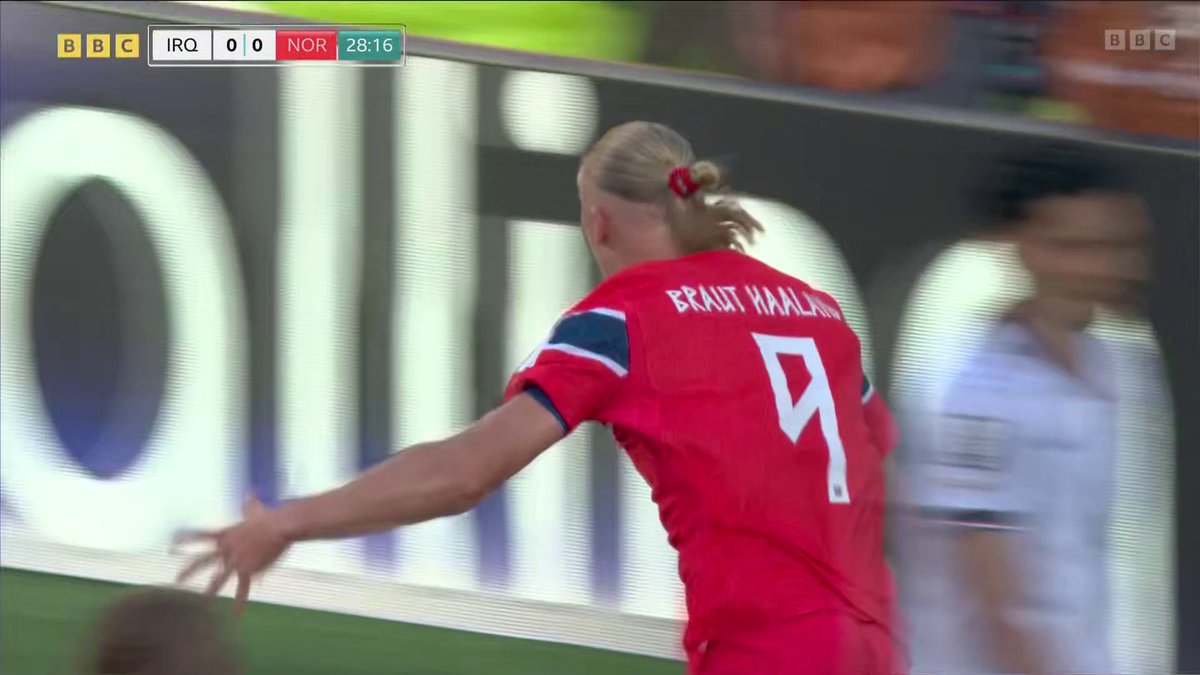 ERLING HAALAND SCORES HIS FIRST WORLD CUP GOAL! 🔥
