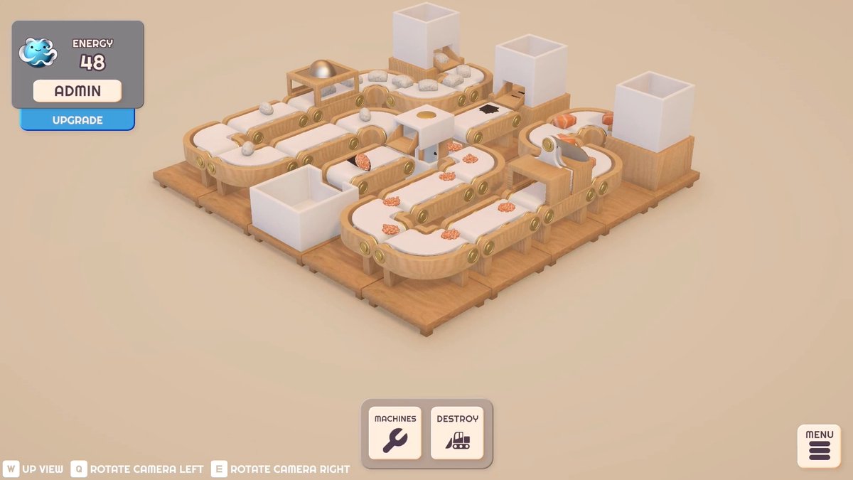 Factorio×寿司パズル。 寿司を作る小さな自動化パズルゲーム『Mini Sushi Factory』 かわいい×自動化×パズルな内容は、動画だけでもはや説明不要！ デモは音もない状態だけど、完成が楽しみ。