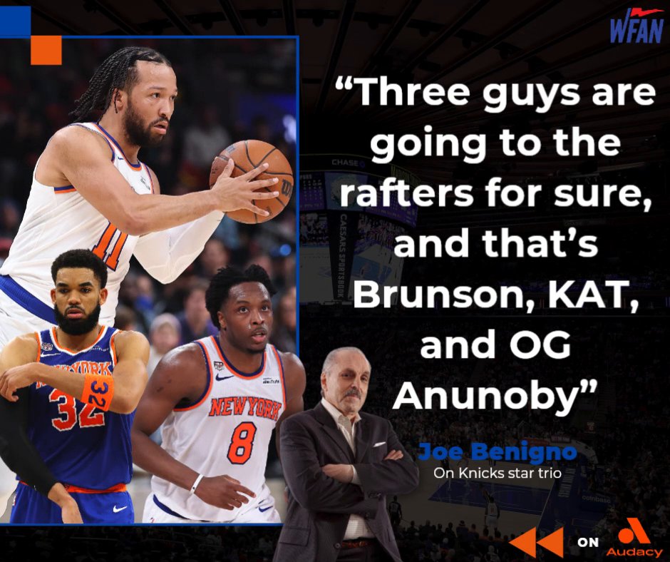 Joe B says THREE players on this Knicks team will see their jerseys retired at MSG one day: