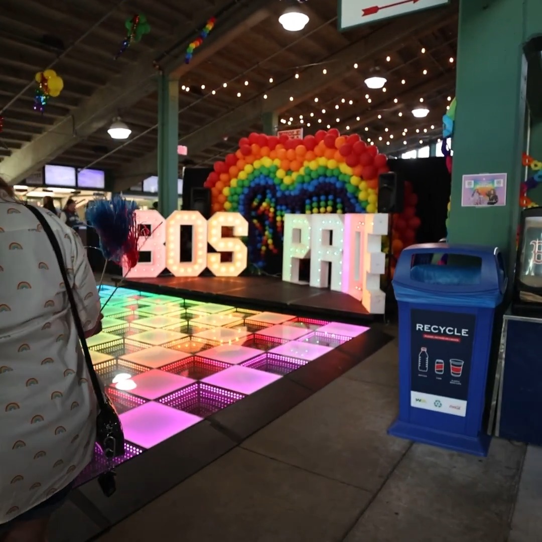 Happy Pride from Fenway! 🏳️🌈