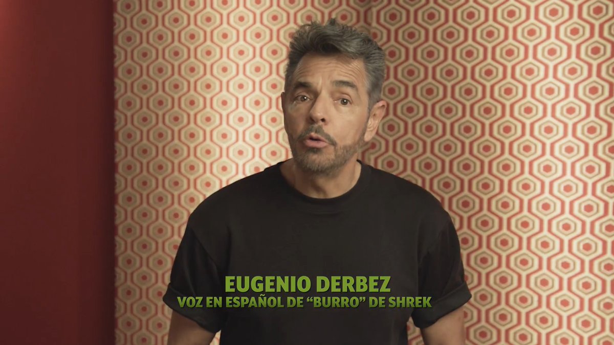 Un burro imposible de callar. 🐴 ¡Eugenio Derbez regresa para una nueva aventura en #Shrek5! Nadie nos detendrá… 🗣️🎶✨