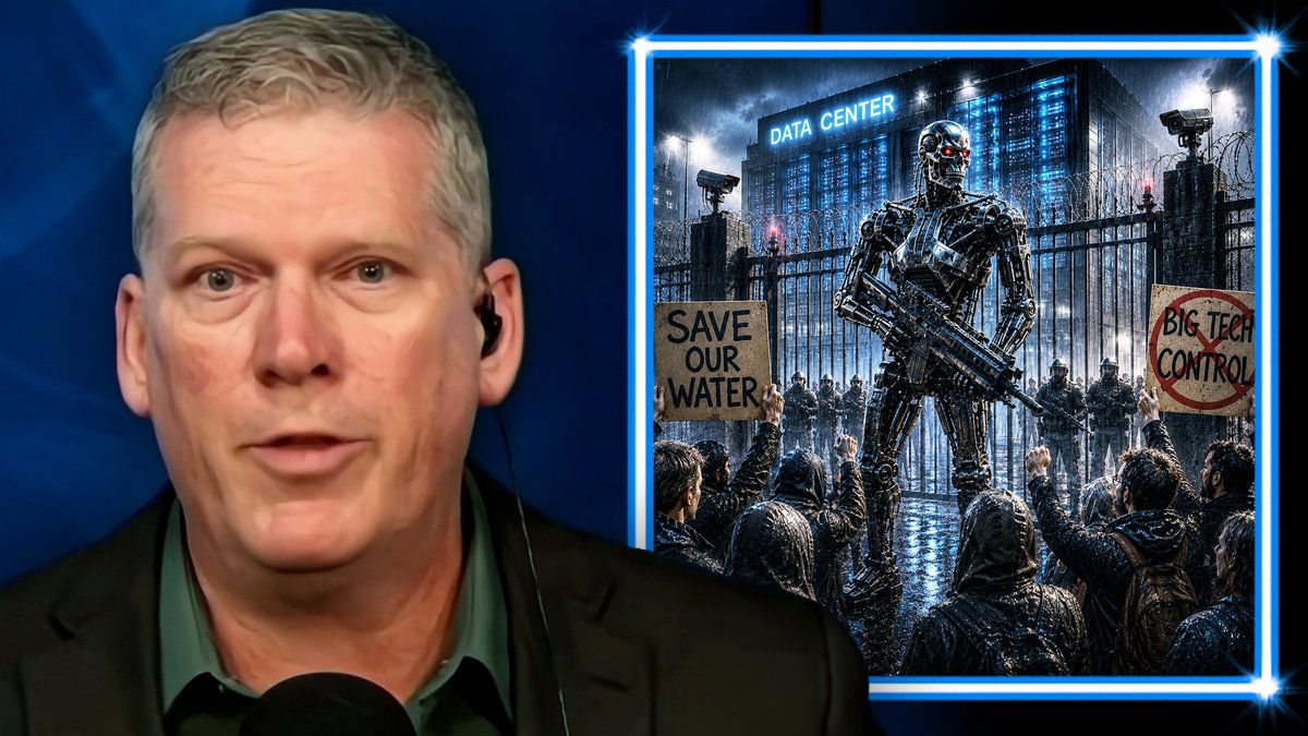 ⚠️WARNING: "The Data Centers Will Be Protected By Automated Terminator Systems, And Any Crowds That Protest The Data Centers Will Be Declared As Terrorists & Taken Out By The Skynet Bots- This Is NOT Science Fiction Anymore!" Scientist & AI Engineer, Mike Adams, Joins Alex Jones To Warn That The Dystopian Future Of A Digital Control Grid & A Super-Advanced Artificial Consciousness Is Already HERE! PLUS, Mike Adams Rallies Americans To Support Trump On The Iran Deal, And He Calls On The President To FIRE Pete Hegseth / The Israel-First Lobbyists & Bring In The America-First Patriots! "Israel Will Do Whatever It Takes To Sabotage Trump's Peace Deal, Including Staging A False Flag On US Soil To Be Blamed On Iran!" THIS IS A POWERFUL MUST-WATCH/SHARE FULL INTERVIEW! Alex Jones Network HealthRanger ⬇️WATCH ALEX JONES LIVE NOW⬇️