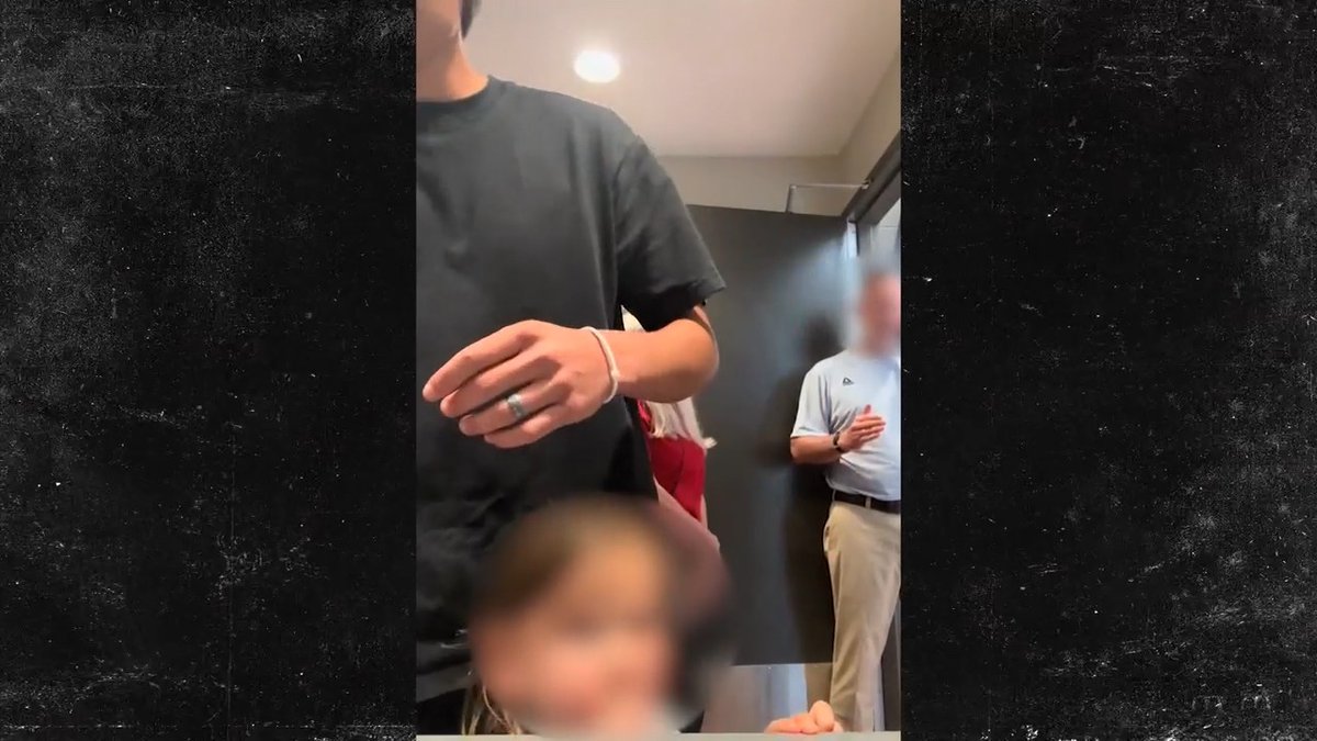 Dad confronted for taking daughters into women’s restroom talks viral reaction.