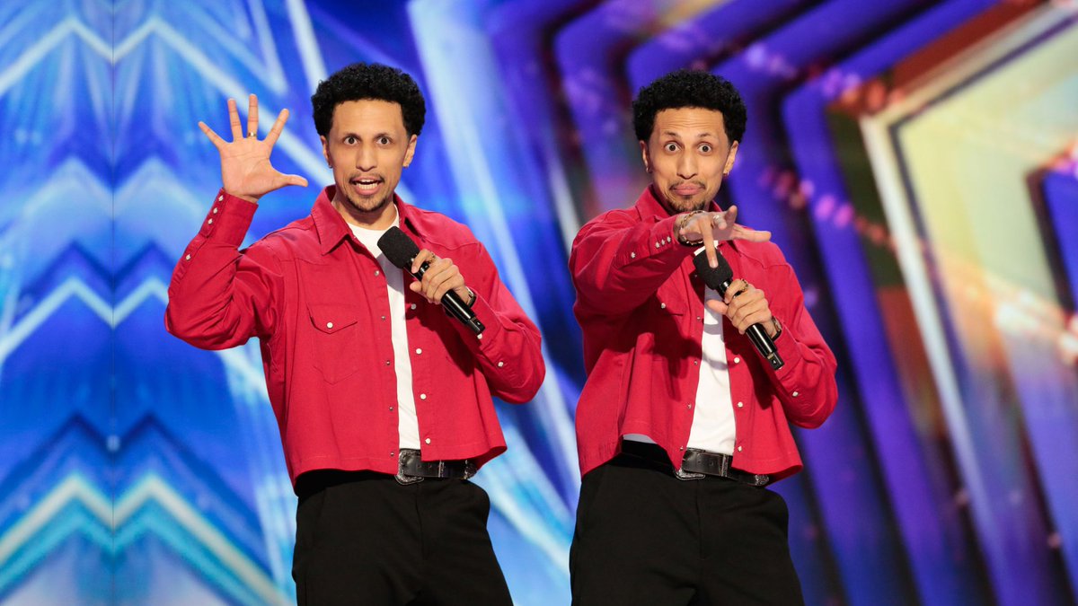 I can see Cris going far in the competition #AGT
