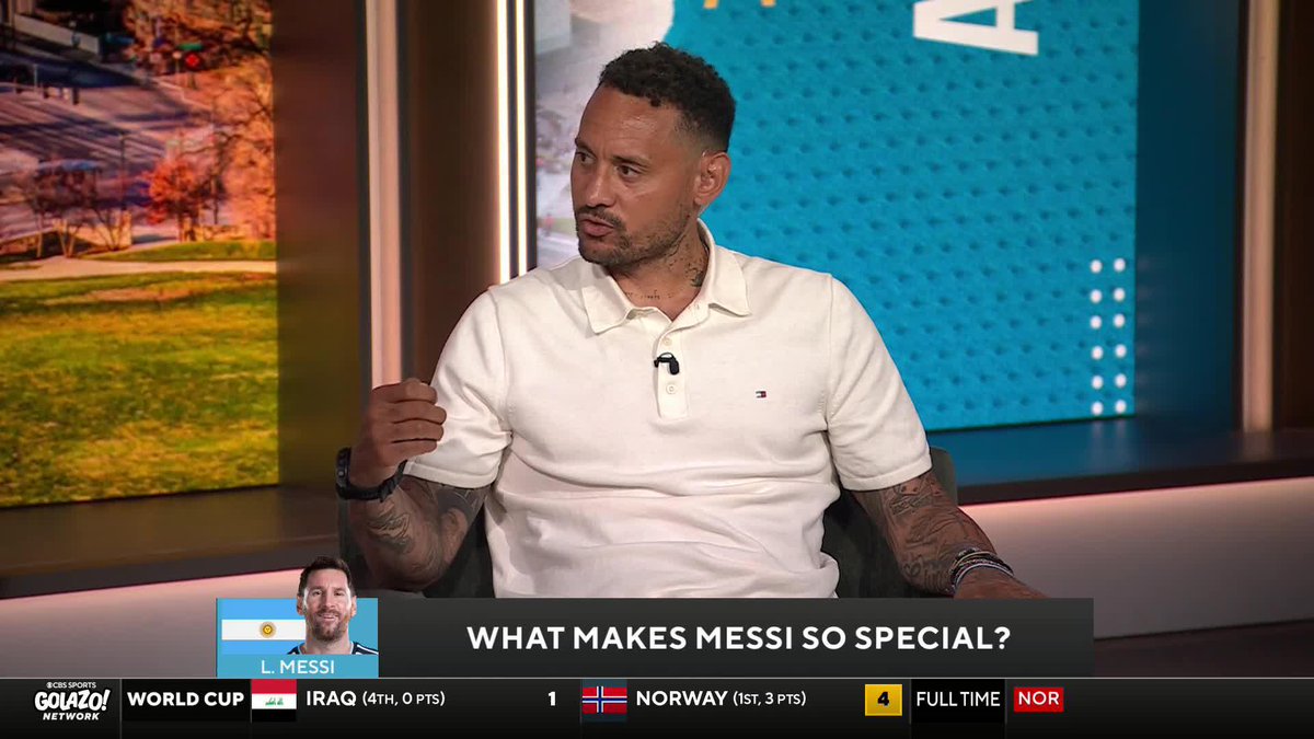 "It was the biggest mistake." Jermaine Jones recalls what happened after picking up a yellow card against Messi 🟨