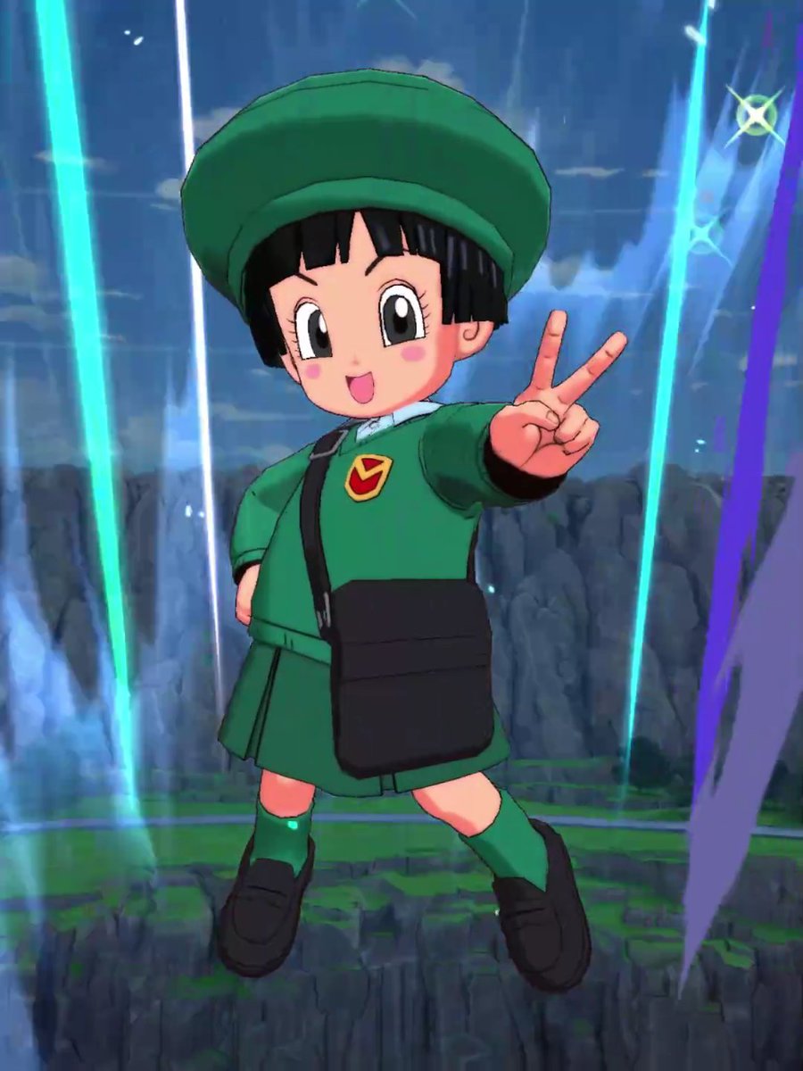 ["Pan" Arrives!] A support character whose Starter Ability gives allies with certain tags a DMG buff &amp; more! After 40 counts, buff self and allies' DMG again on entry! Sp. Arts will also Nullify Element disadvantages &amp; lower enemy Vanishing Gauge! #DBLegends #UnpredictableDBL8th